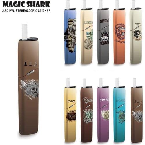 Animal Bear Horse Lion Sticker For IQOS3 IQOS 3 Multi E Cigarette Accessories Protective Skin