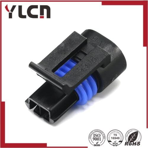 Free shipping 2 Way Medium Metri-Pack 150.2 Sealed Female Connector Assembly for 12162195 12162193