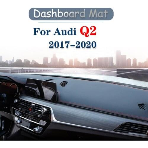 For Audi Q2 2017 2018 2019 2020 Anti-Slip Mat Dashboard Cover Pad Sunshade Dashmat Protect Carpet Anti-UV Accessories S-line Rug