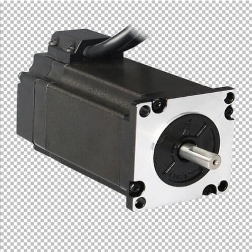 Leadshine Closed Loop Stepper Motor 60CME30-BZ NEMA 24 Servo motor instal 1000-Line Encoder with Brake output 3.0NM shaft 8mm