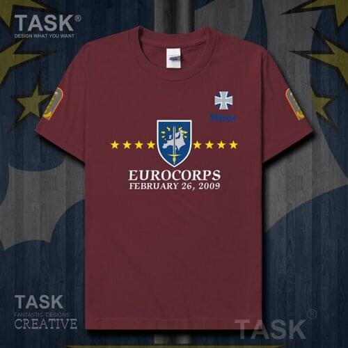 German forces DEU German European Legion Short sleeve clothes country Military mens t shirt new Topssweat shirt casual Fashion