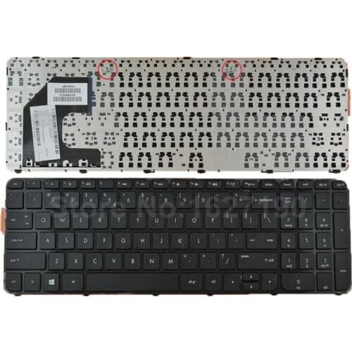 US Keyboard For HP Pavilion 15-B1420X GLOSSY FRAME BLACK Without Foil Win8 New Laptop Keyboards