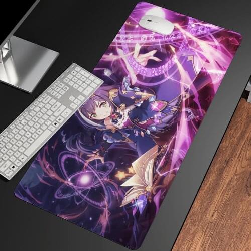 XXL Princess Beautiful Landscape Pattern Mousepad Desk Pad Anime HD Print Computer Gamer Locking Edge Customizable Mouse Mats