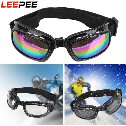 Motorcycle Glasses Anti Glare Motocross Sunglasses Sports Ski Goggles Windproof Dustproof UV Protection Off Road Eyewear Glasses