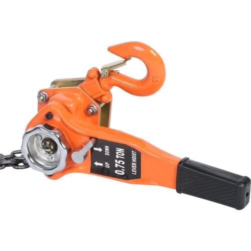 3T Lifting Chains Block Hoist Ratchet Hoist Ratchet Lever Pulley Lifting 3 Meters Lifting Hand Tools