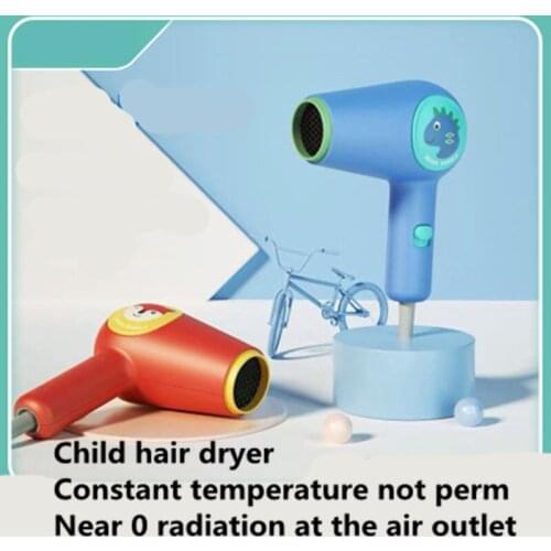 Professional mini childrens hair dryer low radiation mute constant temperature negative ion baby household portable hair dryer