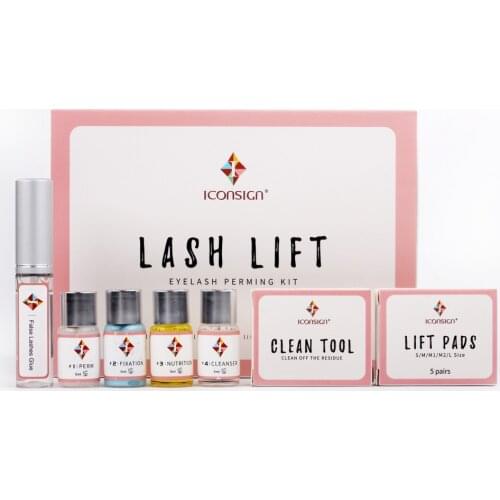 Professional Lash Lift Kit Perming Curling Nutritious Growth Eyelash Perming Kit lashes lifting with Rods Glue Lift Pads