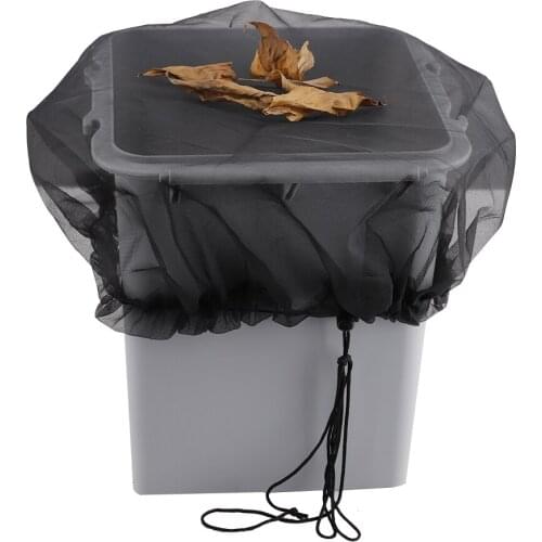 Mesh Cover Netting for Outdoor Garden Rain Barrels Water Collection Buckets Tank Rain Harvesting Tool Protector Garden Supplies