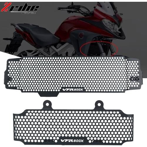Motorcycle Sport Radiator Grille Guard Cover Oil Cooler Guard Protection For Honda VFR800X Crossrunner 2015-2020 Accessories