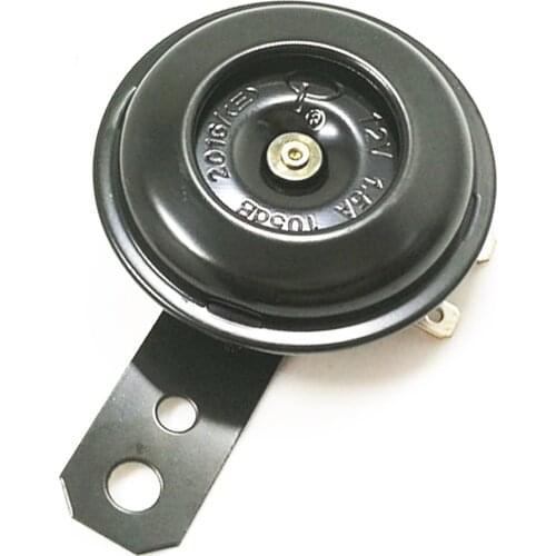 12V 1.5A 105dB Universal Car Motorcycle Electric Horn Kit Waterproof Round Speakers Loud Electric Horn For Bike Scooter Moped