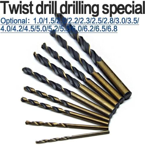 1pc 1/1.5/2/3/4/5/6/7/8/9/10/11/12/14/15/16/18mm Micro HSS Twist Drilling Bits Shank Electrical Metal/Wood/Plastic Drill Bit