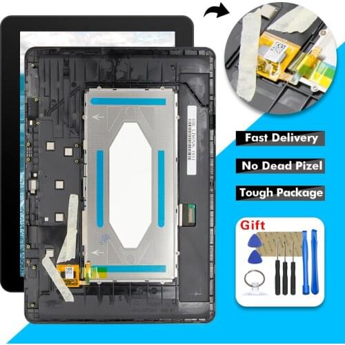 10.1" LCD Display For Acer Iconia Iconia One 10 B3-A10-K3BF B3-A10 LCD Display Touch Screen Glass Digitizer Assembly + Frame