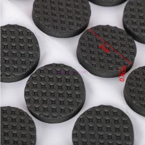 100bag100pcs/bag Non-slip Furniture Rubber Table Chair Feet Pads Round Square Sofa Chair Leg Sticky Pad Floor Protectors Mat