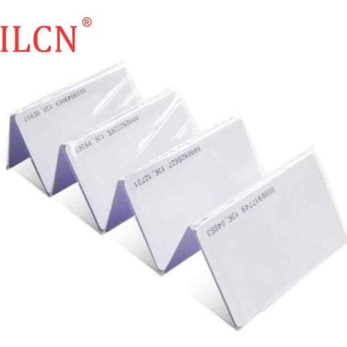 125khz ID Read Only White Read-Only Keyfob Tag Token RFID Access Control Card Accessories EM4100 TK4100 100pcs Fast Shipping