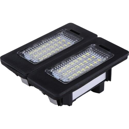 12V 2xError Free LED License Plate Light For BMW E82 E88 E90 E92 E39 E60 E61 M5 Car Headlight Bulbs LED