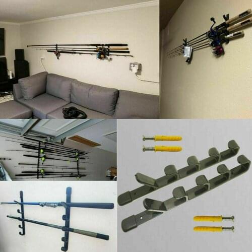 2pcs/lot Fishing Rod Storage Rack Fishing Rod Holder Fishing Rod Rest Pole Rollers Stand