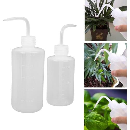 250ML/500ML Squeeze Bottles Kettle Tool Long Nozzle Beak Dropper Condiment Dispenser Succulents Plant Flower Watering Can