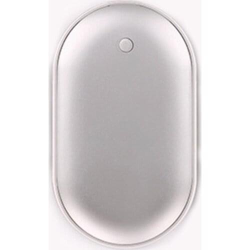 5200mAh 5V Cute USB Rechargeable Portable Battery LED Electric Hand Warmer Heater Travel Camping Outdoor Mini Pocket Hand Warmer