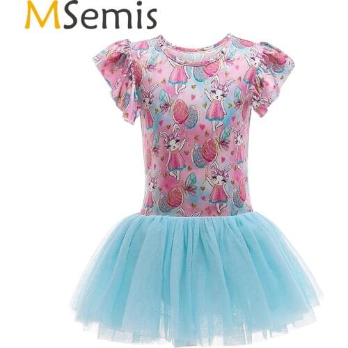 NEW Girls Ballerina Fairy Prom Party Costume Kids Cartoon Princess Dress Dancewear for Stage Performance Ballet Leotard Tutu Dre