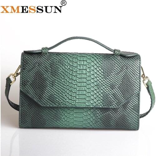 Brand Designer Embossed Python Leather Crossbody Bags For Women 2021 Simple Fashion Shoulder Bag Lady Luxury Small Handbags