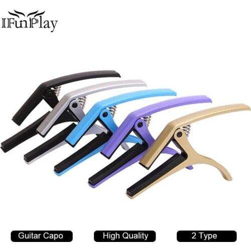 Quick Change Clamp Key Acoustic Classic Guitar Capo Tone Adjusting Capotraste for Electric Acoustic Guitar Ukulele