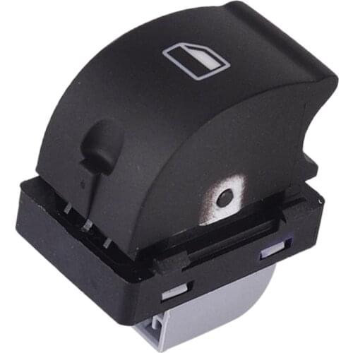 Electric Power Passenger Side Window Switch for A4 B6 2003-2005 Black