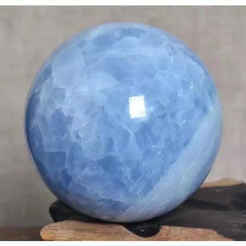 Full size Natural blue crystal Celestite Crystal ball,natural stone, healingcrystal,home decoration