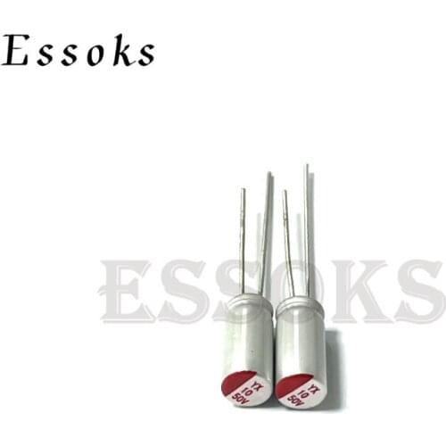 10pcs 50V 10uF 5X11 6X5 6X8 mm Super Low ESR 50V10uF For Motherboard Solid Capacitor Capacitors