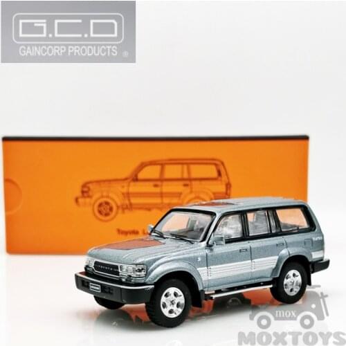 GCD 1:64 Toyota Land Cruiser LC80 LHD Grey Diecast Model Car