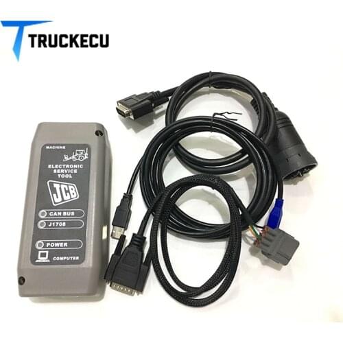 Heavy duty equipment Truck Diagnostic tool for JCB Electronic Service Master 4 v1.73.3/1.45.3 kit