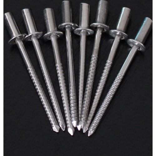 Multi Sizes 304 Stainless Steel Hollow Rivet Rivets 50pcsM3.2x8mm with 250pcs of M4.8x8mm