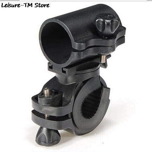LED Torch Bracket Mount Holder Sport Access Bicycle Lights Mount Holder 360 Rotation Cycling Bike Flashlight High Quality 1PC