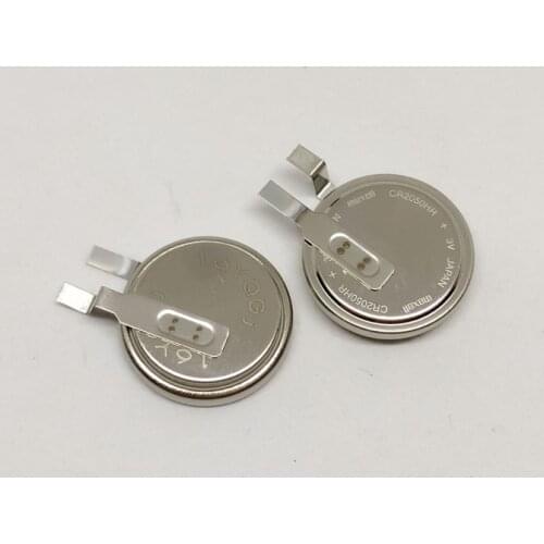2pcs/lot Maxell high-temperature lithium CR2050HR CR2050 2050 3V manganese dioxide battery button batteries cell with leg feet