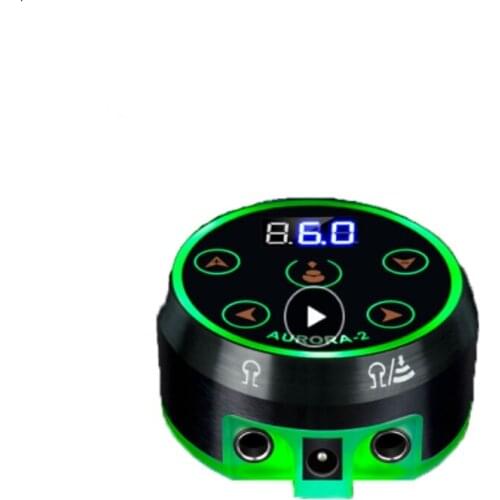 2020 Professional tattoo power Supply Aurora 2 Source Touch Screen Upgrade Digital LCD New Mini LED Touch Pad fonte Supplies