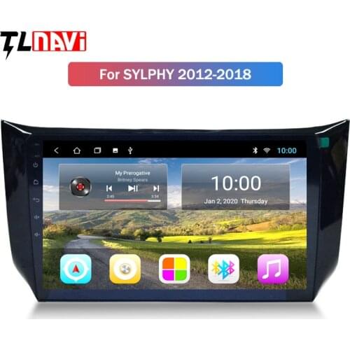 2G RAM 10.1 inch Android 10 full touch screen car multimedia system For Nissan sylphy 2012-2018 gps navigation