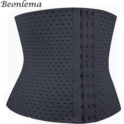 Beonlema Breathable Stomach Modeling Belt Corset For Women Shapewear Slim Waist Girdle Stretch Shaper Body Sweat Trimmer No Bone