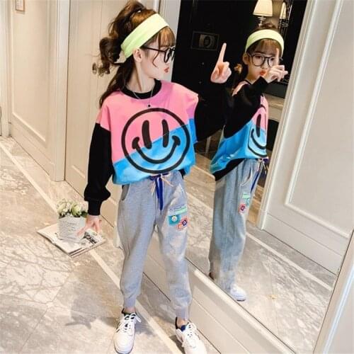 Teenages Girls Pants for Kids Costume Casual Sport Trousers Spring autumn Kids Pants School Children Trousers 6 8 10 12 Year