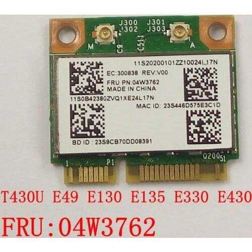 SSEA for Broadcom BCM94313HMGB BCM94313 WiFi Bluetooth 4.0 Wireless Card for Thinkpad E49 E130 E135 E330 E335 E430 04W3762