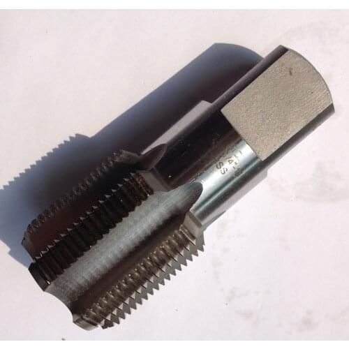 Free shipping of 1PC HSS6542 made 55 degree BSP tap left hand G1-1/2"-11 LH Parallel British Standard Pipe tap HSS machine tap