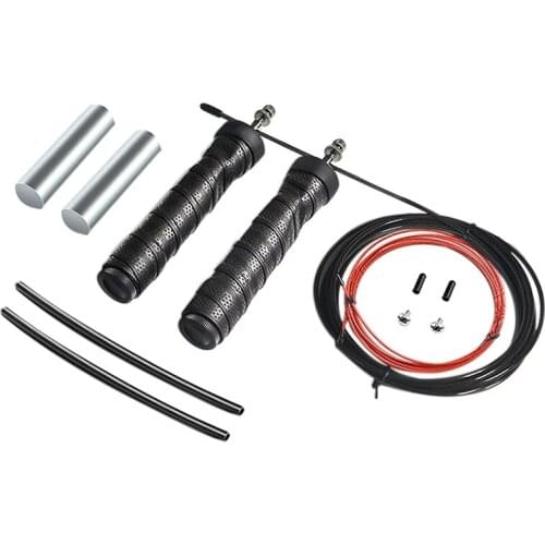 ELOS-Itsmart Jump Rope Skip Speed and Weighted Jump Ropes with Extra Speed Cable Carbon Steel Bearing Skipping Rope