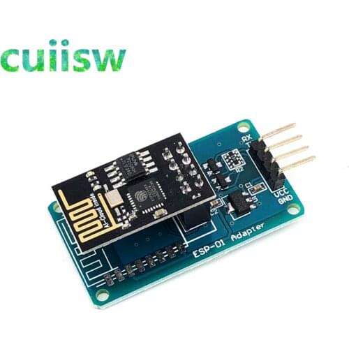 ESP8266 ESP-01 Serial WiFi Wireless Adapter Module 3.3V 5V Esp01 Breakout PCB Adapters Compatible For arduino