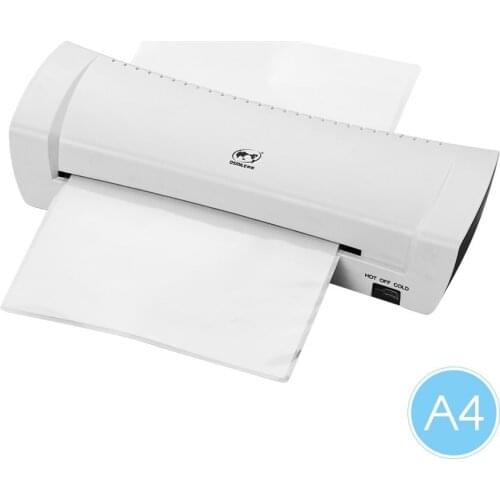 OSMILE SL200 Laminator Machine Hot and Cold Laminating Machine Two Rollers A4 Size for Document Photo Picture Credit Card #R20