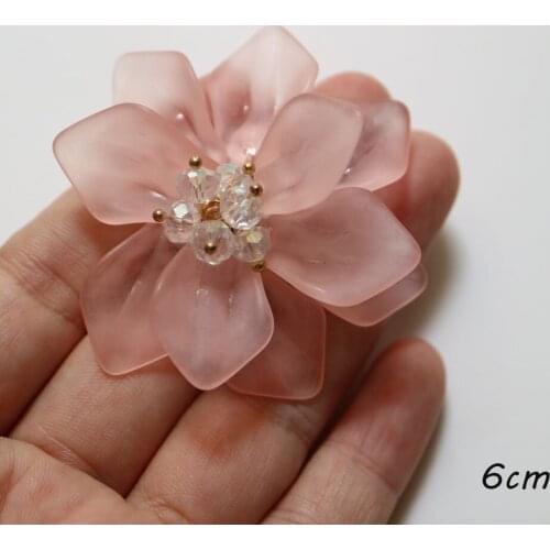 Fashion 3D beaded patches for clothing Sew on patch flower decorative parches bordados para ropa Embroidery applique for clothes