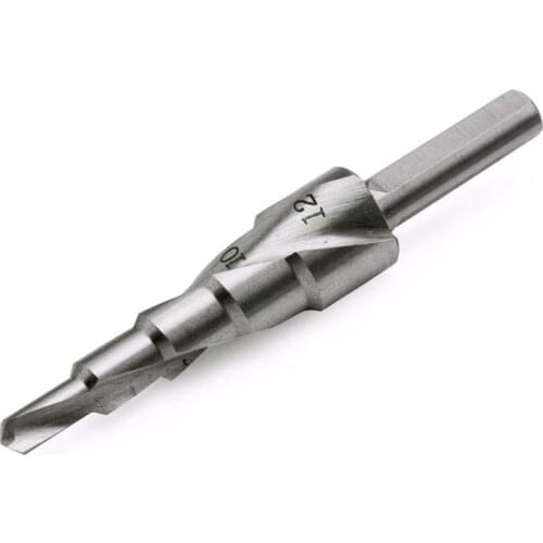 Triangular Shank Spiral Groove HSS Step Drill Bit Industrial Reamer Metal Hole Saw Shank Core Drill Bits
