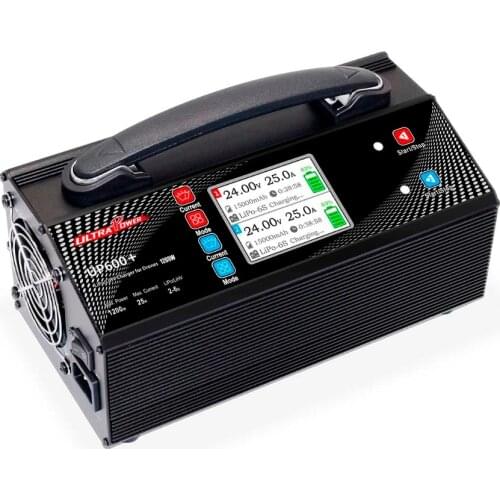 Ultra Power UP600+ Dual Channels Lipo/LiHV Battery Balance Charger for RC UAV Drone Model