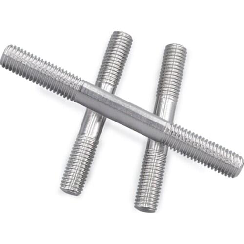 304 stainless steel double head screw connection lever screw M6*30 40 50 60 65 70 80 90 100 110 120 130 140 150 160 200 300 500