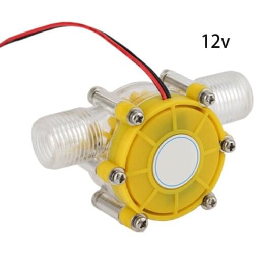 DC 5V/12V/80V 10W Water Flow Pump Mini Turbine Flow Conversion Hydro Generator F1FC