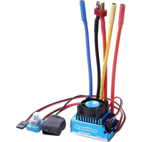 WSFS Hot Brushless Esc Electric Speed Controller Waterproof Dust-Proof Rc Part Accessory