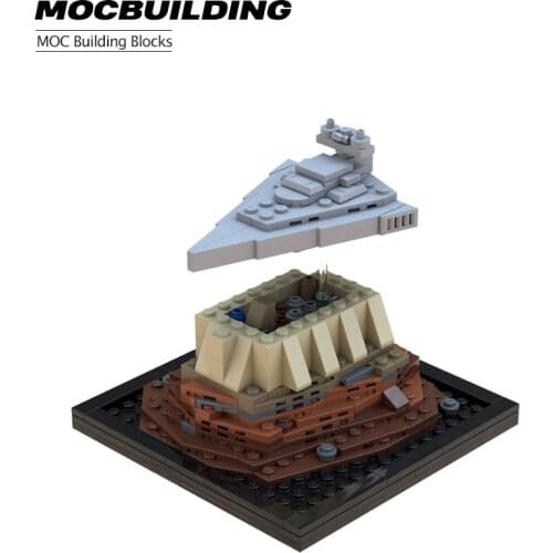 Star Space Wars Empire Star Destroyer MOC Set DIY Building Block Puzzle Toy Mini Star Destroyer Boy Toy