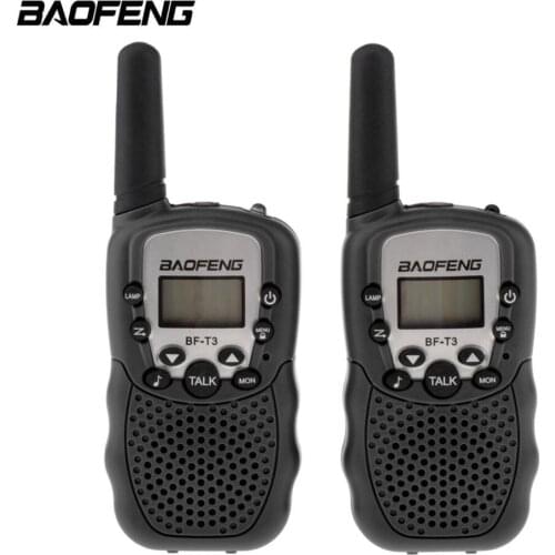 2pcs Wholesale Children Mini Kids UHF Walkie Talkie Walkie BF-T3 FRS Two Way Radio Comunicador T3 Handy Talkie Hf Transceiver